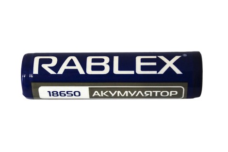 Аккумулятор Rablex 18650 3400mAh Li-ion Battery 3.7V с защитой