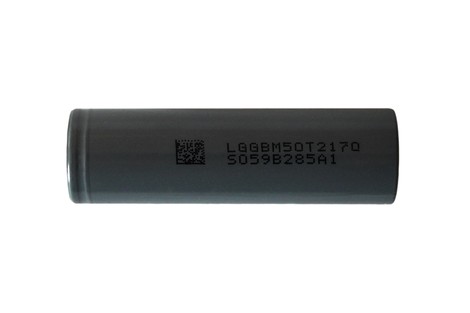 Аккумулятор LG INR21700 M50T 5000mAh Li-ion Battery, 7.2A