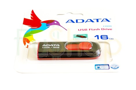 USB-флеш-накопичувач A-DATA 16GB C008 Black/Red
