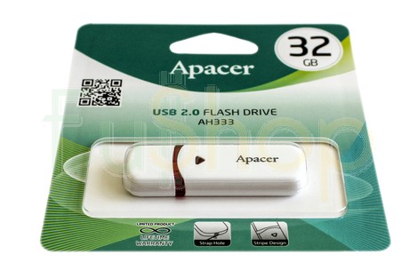 USB-флеш-накопичувач APACER 32GB AH333 White (AP32GAH333W-1)