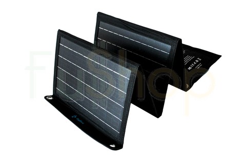 Четырехсекционное складное внешнее солнечное зарядное устройство (Solar panel) BigBlue B428 28W