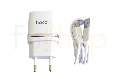 Сетевое зарядное устройство Hoco C11 Single USB Charger Micro 1.0A