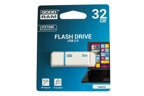 USB-флеш-накопичувач GOODRAM 32GB UMO2 White