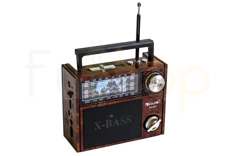 Портативный радиоприемник Golon RX-201 с LED фонариком