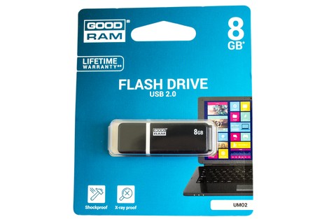 USB-флеш-накопичувач GOODRAM Graphite 8GB UMO2 Black