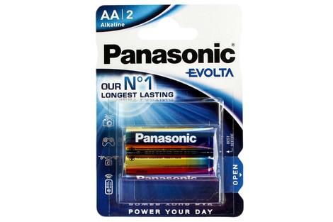 Батарейка Panasonic AA (LR6) Evolta (LR6EGE/2BP)