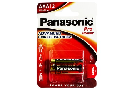 Батарейка Panasonic AAA (LR03) Pro Power (LR03PPG/2BP)