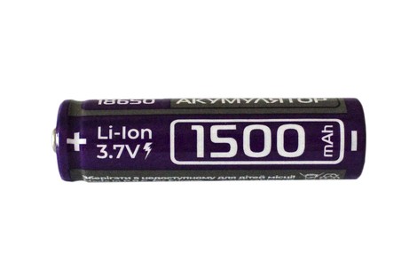 Акумулятор Rablex 18650 1500mAh Li-ion Battery 3.7V