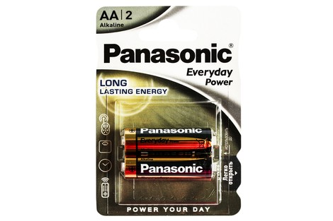 Батарейка Panasonic AA (LR6) Everyday Power (LR6EPS/2BP)