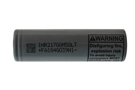 Акумулятор LG INR21700 M50LT 5000mAh Li-ion Battery, 7.2A