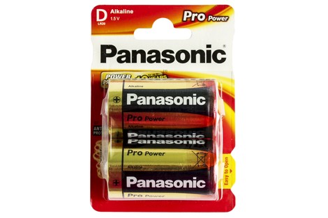 Батарейка Panasonic D (LR20) Pro Power (LR20PPG/2BP)