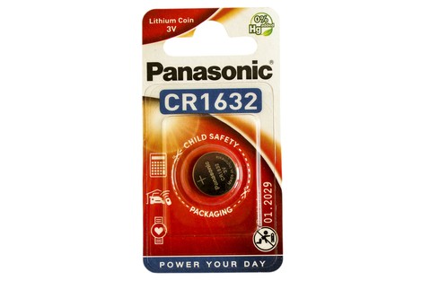 Батарейка Panasonic CR1632 Lithium Coin (CR-1632EL/1B)