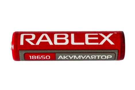 Аккумулятор Rablex 18650 2800mAh Li-ion Battery 3.7V с защитой
