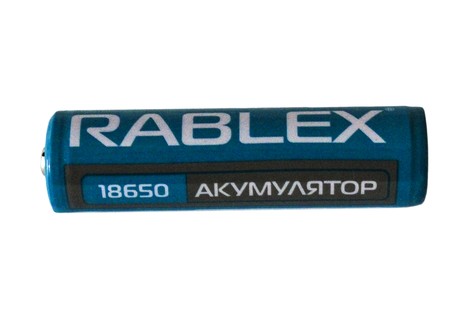 Акумулятор Rablex 18650 2400mAh Li-ion Battery 3.7V з захистом
