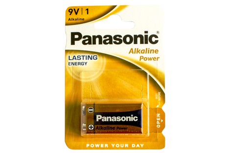 Батарейка Panasonic 9V (6LF22) Alkaline Power (6LF22APB/1BP)