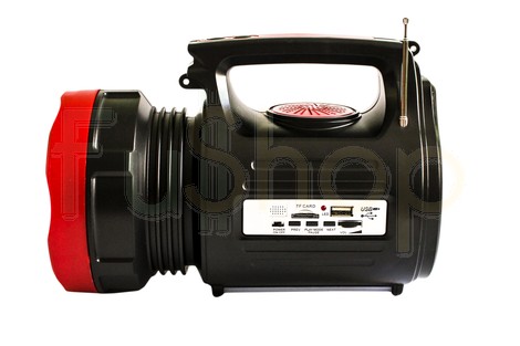 Фонарь-прожектор Yajia YJ-2890 10W+22LED USB Power Bank/FM