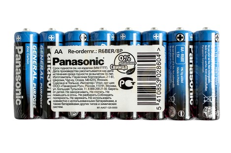 Батарейка Panasonic AA (R6) General Purpose (R6BER/8P)