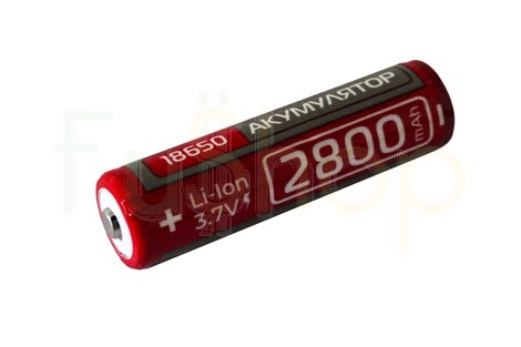 Аккумулятор Rablex 18650 2800mAh Li-ion Battery 3.7V с защитой