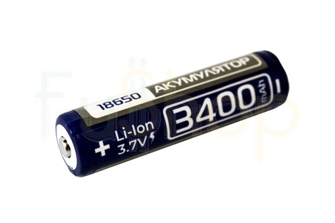 Акумулятор Rablex 18650 3400mAh Li-ion Battery 3.7V з захистом