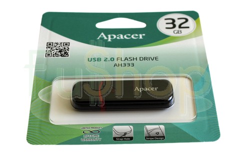 USB-флеш-накопичувач APACER 32GB AH333 Black (AP32GAH333B-1)