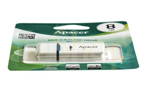 USB-флеш-накопичувач APACER 8GB AH223 White (AP8GAH223W-1)