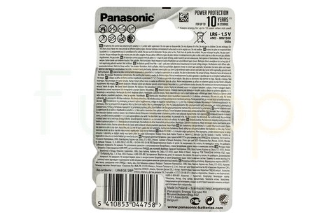 Батарейка Panasonic AAA (LR03) Evolta (LR03EGE/2BP)