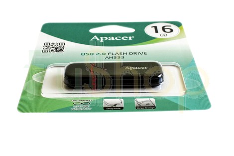 USB-флэш-накопитель APACER 16GB AH333 Black (AP16GAH333B-1)