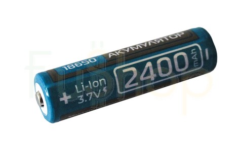 Аккумулятор Rablex 18650 2400mAh Li-ion Battery 3.7V с защитой