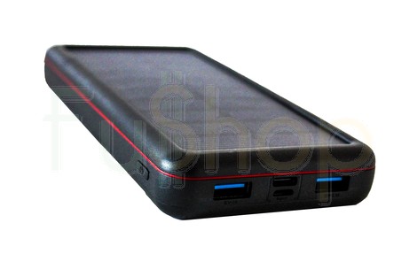 Сонячний зовнішній акумулятор (Power Bank) HETP HX160S5+Solare 26800 mAh