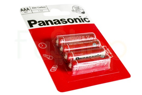 Батарейка Panasonic AAA (R03) Red Zinc (R03RZ/4BP)