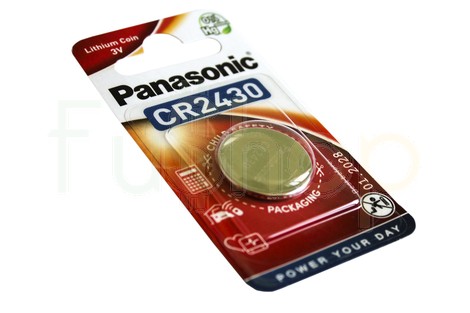 Батарейка Panasonic CR2430 Lithium Coin (CR-2430EL/1B)