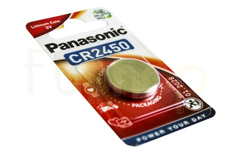 Батарейка Panasonic CR2450 Lithium Coin (CR-2450EL/1B)