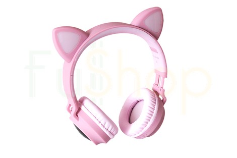 Беспроводные Bluetooth наушники Hoco W27 Cat Ear Wireless Headphones с LED подсветкой