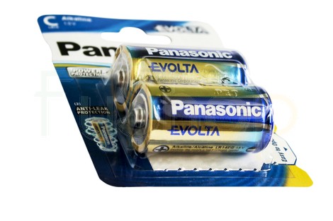 Батарейка Panasonic C (LR14) Evolta (LR14EGE/2BP)
