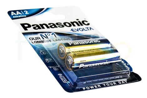 Батарейка Panasonic AAA (LR03) Evolta (LR03EGE/2BP)