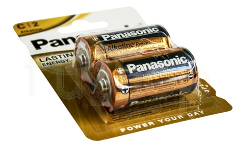 Батарейка Panasonic C (LR14) Alkaline Power (LR14APB/2BP)