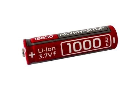 Акумулятор Rablex 18650 1000mAh Li-ion Battery 3.7V