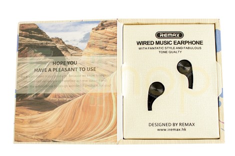 Вакуумні навушники Remax RM-569 Wired Music Earphone