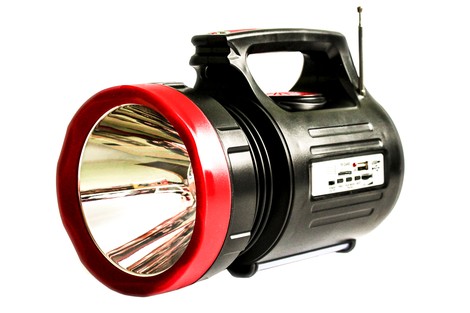 Ліхтар-прожектор Yajia YJ-1908T 10W+22LED USB Power Bank/FM/Solar