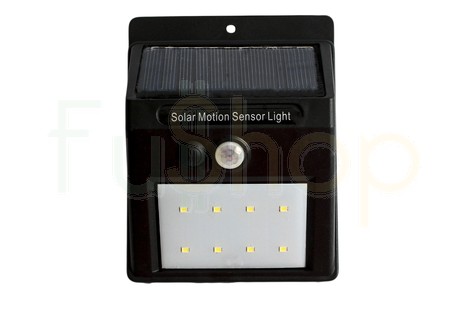 Уличный автономный светильник XF-6008-8SMD Solar Motion Sensor Light (солнечная панель, датчик движения)