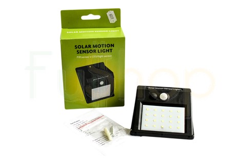 Уличный автономный светильник XF-6009-20SMD Solar Motion Sensor Light (солнечная панель, датчик движения)