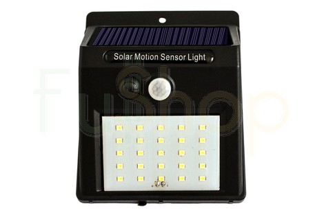 Вуличний автономний світильник XF-6016-25SMD Solar Motion Sensor Light (сонячна панель, датчик руху)