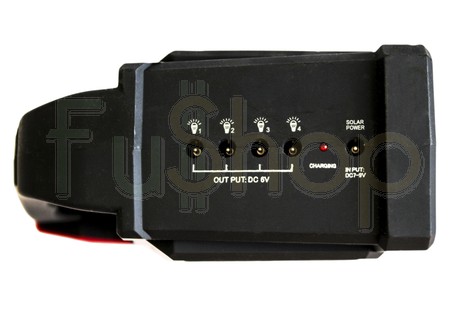 Ліхтар-прожектор Yajia YJ-1960T 1W+24LED USB Power Bank/Solar