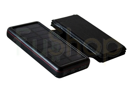 Сонячний зовнішній акумулятор (Power Bank) HETP HX160S5+Solare 26800 mAh