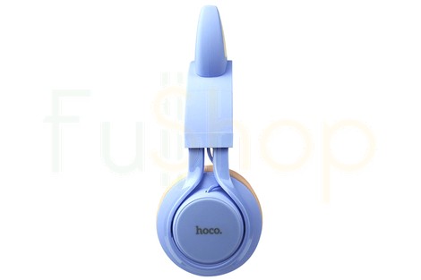 Проводные накладные наушники Hoco W36 Cat ear headphones with mic