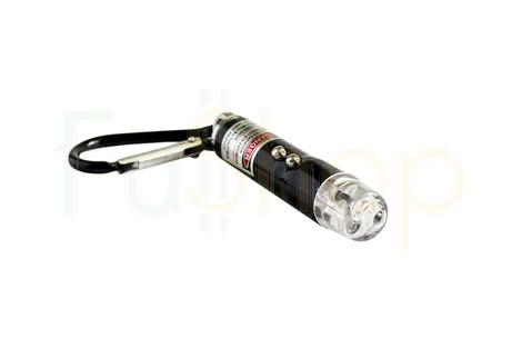 Фонарик-брелок 9616 Laser&LED Light 2in1