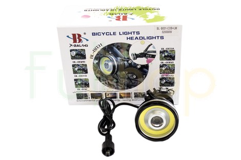 Ліхтарик-велофара BL-B031-COB+LM 320000W