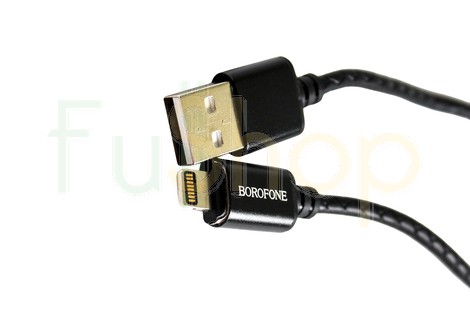 Магнитный USB кабель Borofone BU1 MagJet Lightning 1,2M 3.0А