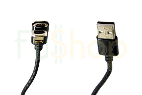 Магнітний USB кабель Borofone BU1 MagJet Lightning 1,2M 3.0А