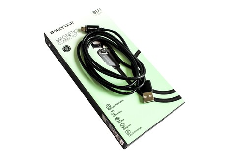 Магнитный USB кабель Borofone BU1 MagJet Micro 1,2M 3.0А